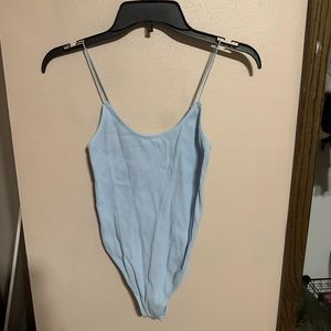 Thin stretchy body suit good fit for small to medium